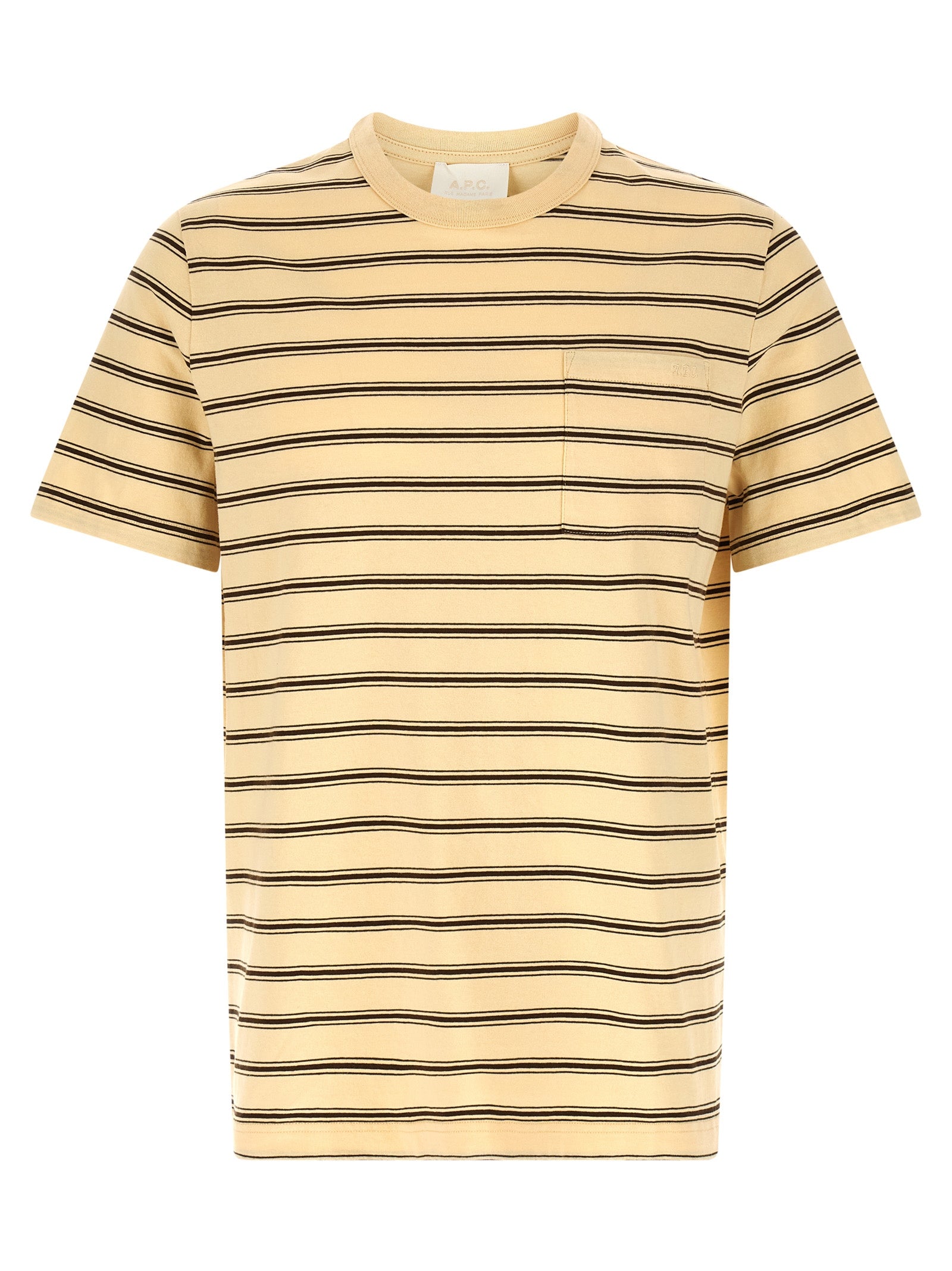 Striped t-shirt Beige