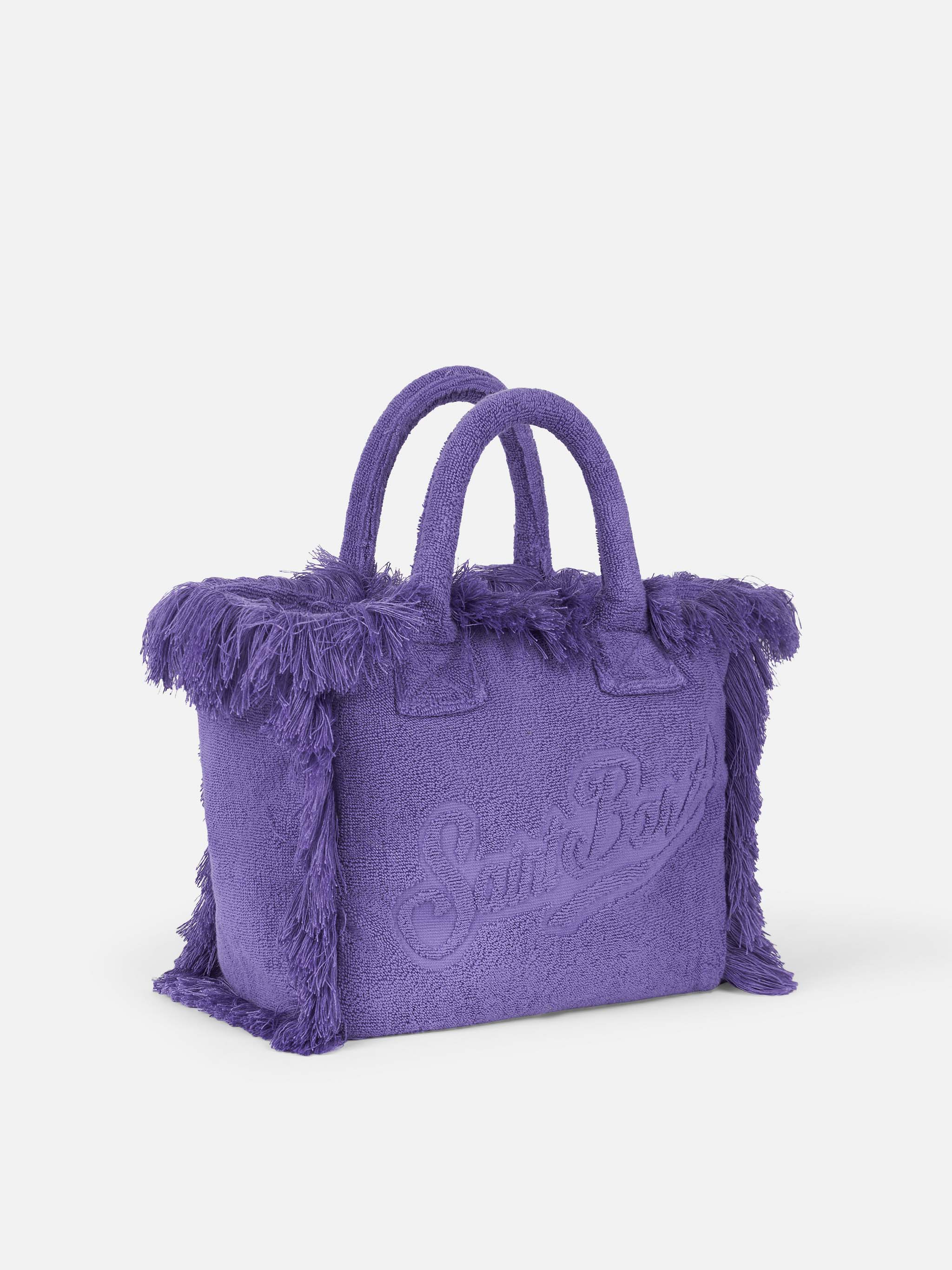 Colette Purple Terry Soft Handbag __single__ Bag