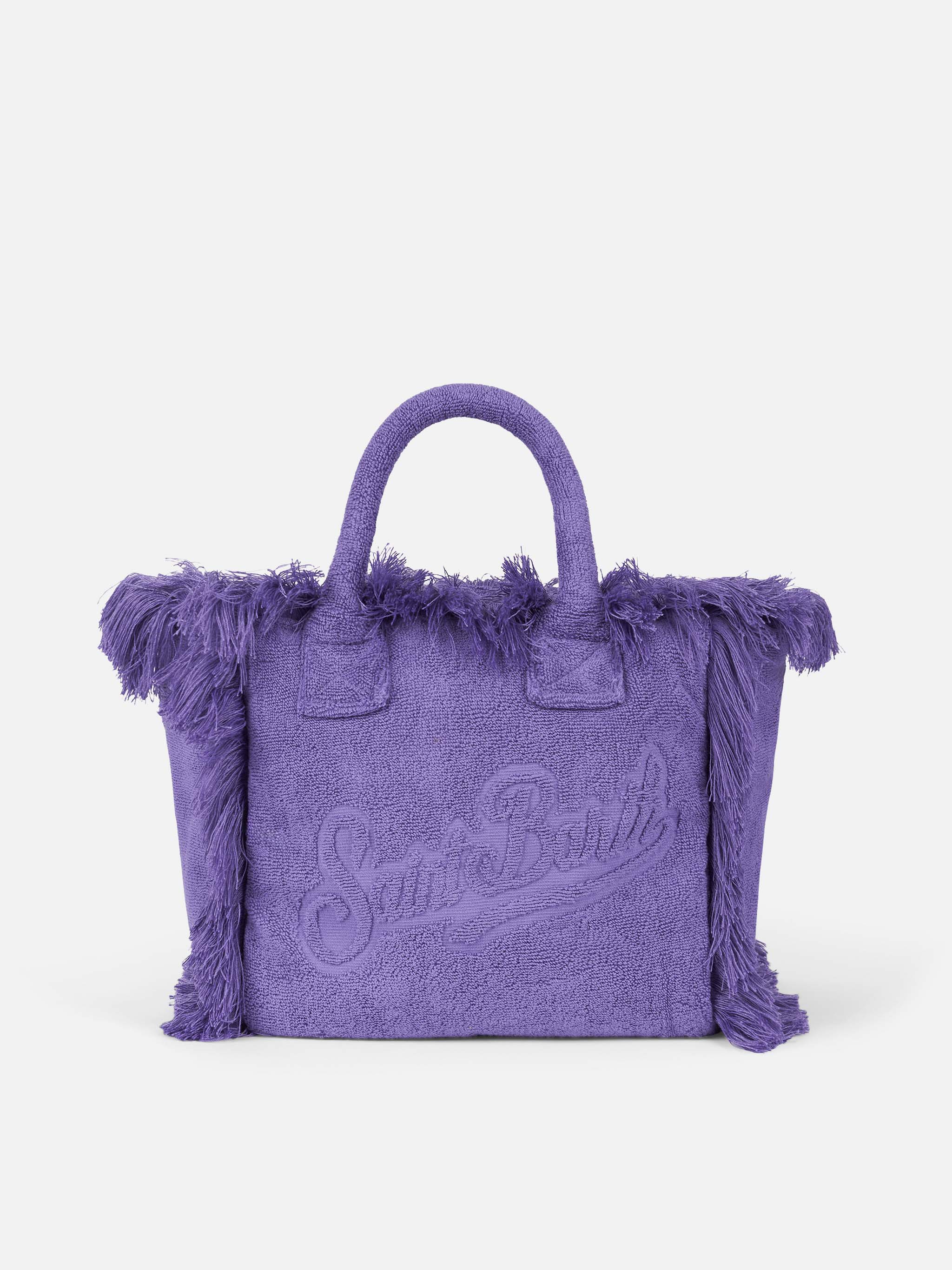 Colette Purple Terry Soft Handbag __single__ Bag