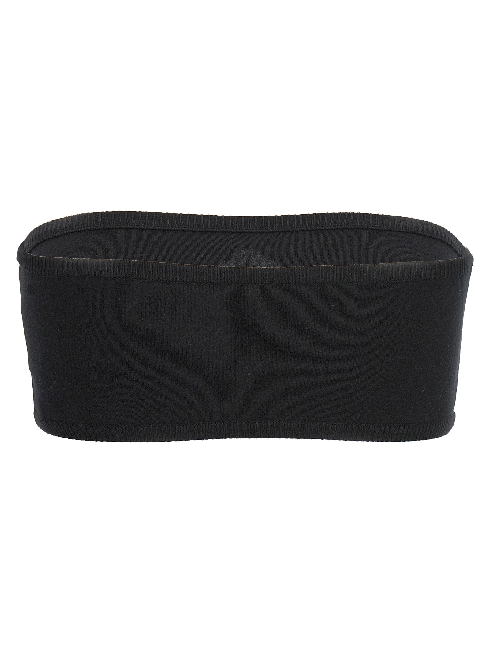 Top Comune Black Viscose Tops