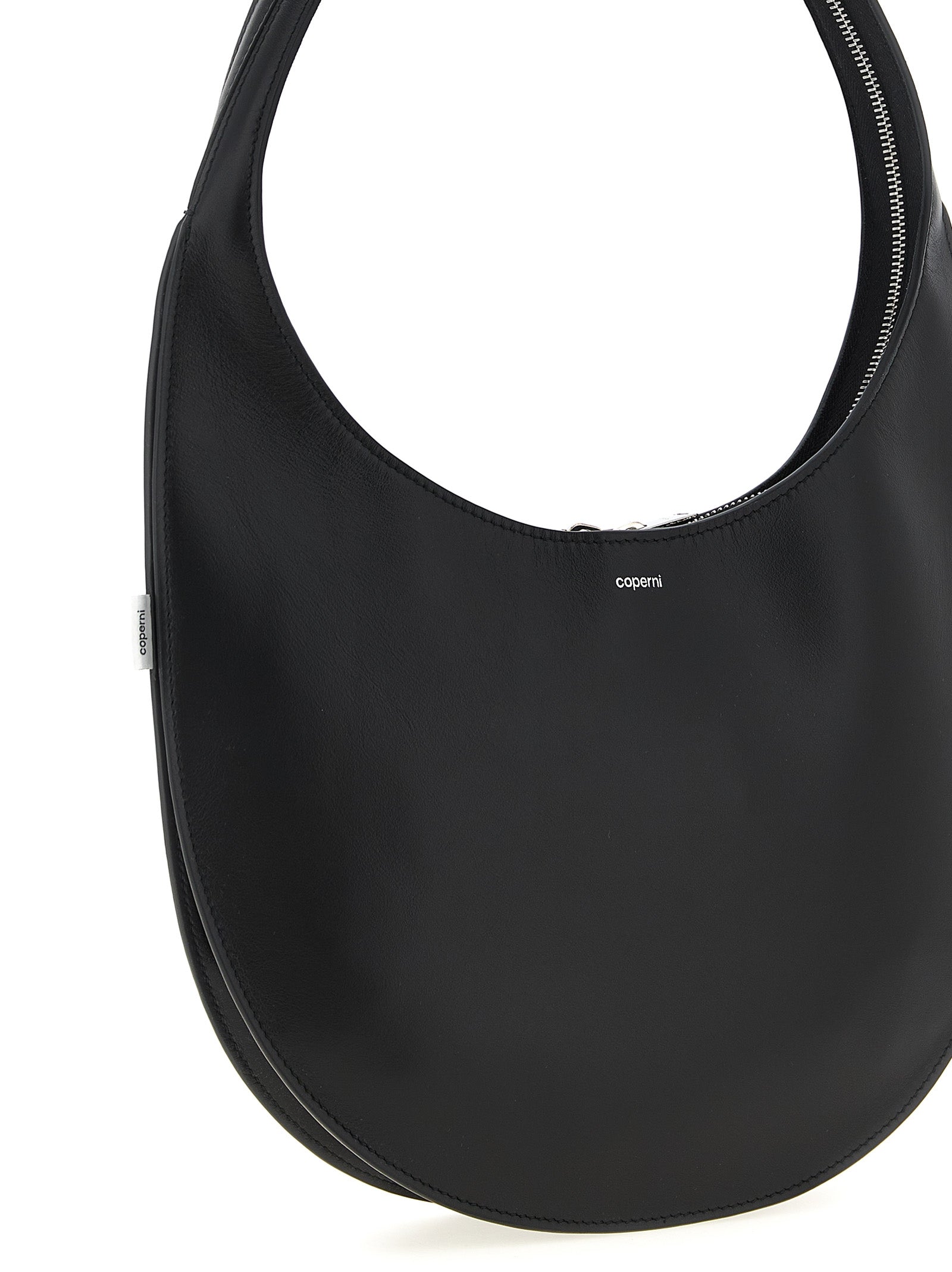 Soft Swipe medium shoulder bag Black Cow Leather (bos Taurus)