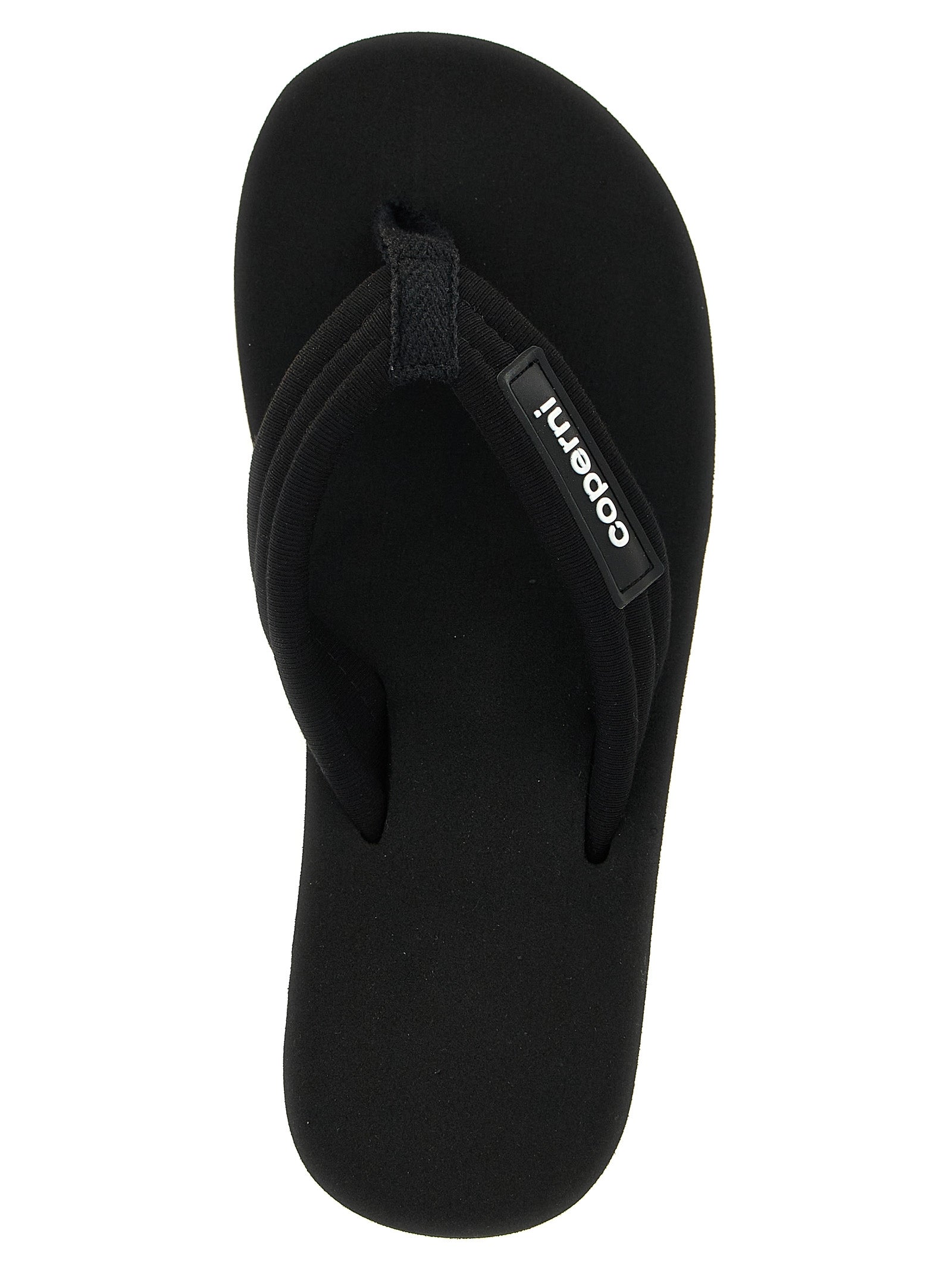 Branded Wedge Sandals Black Wedges