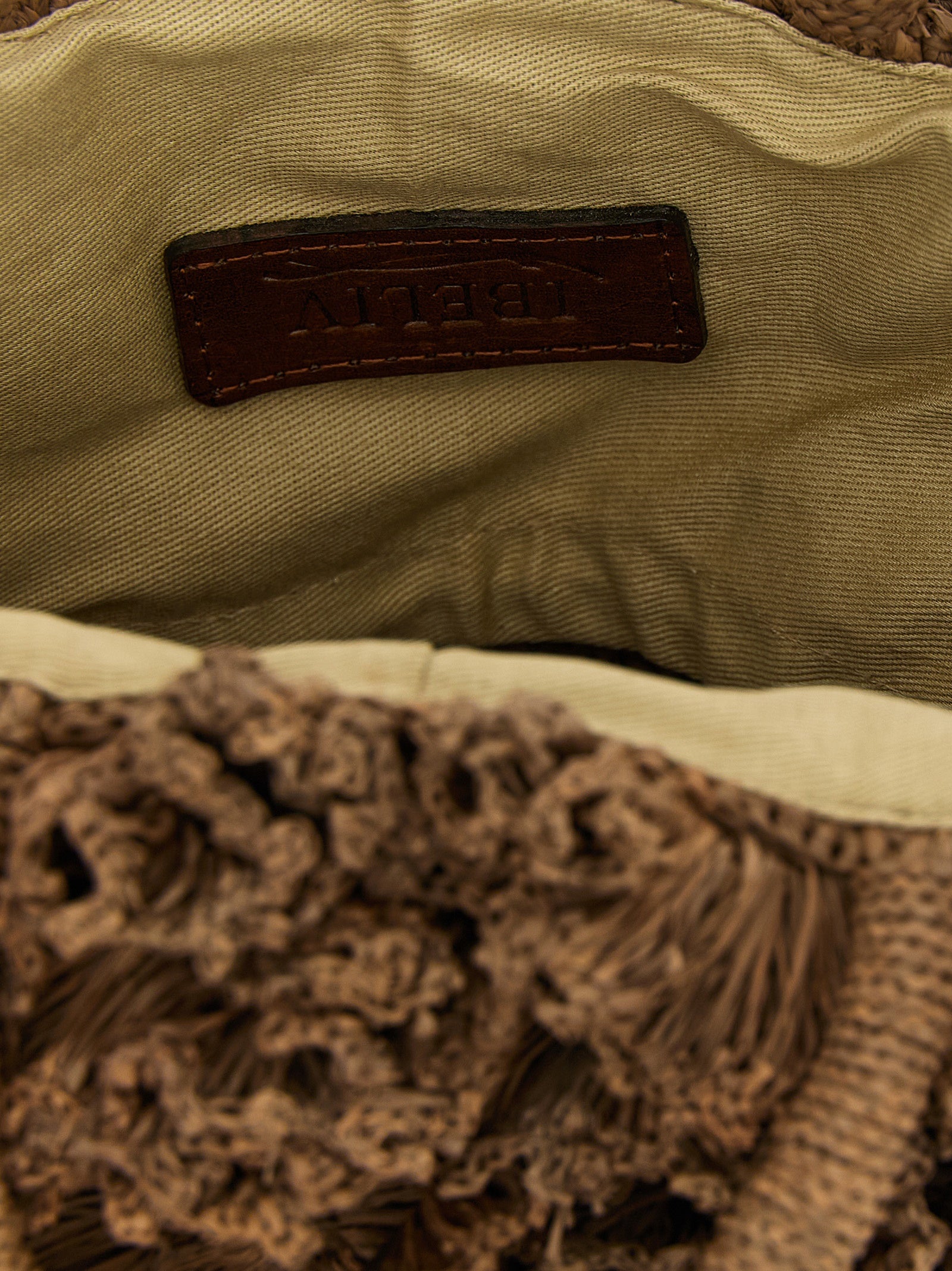 Coral handbag Brown Raffia Hand Bags