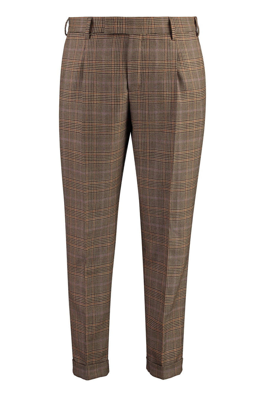 Beige Virgin Wool Trousers