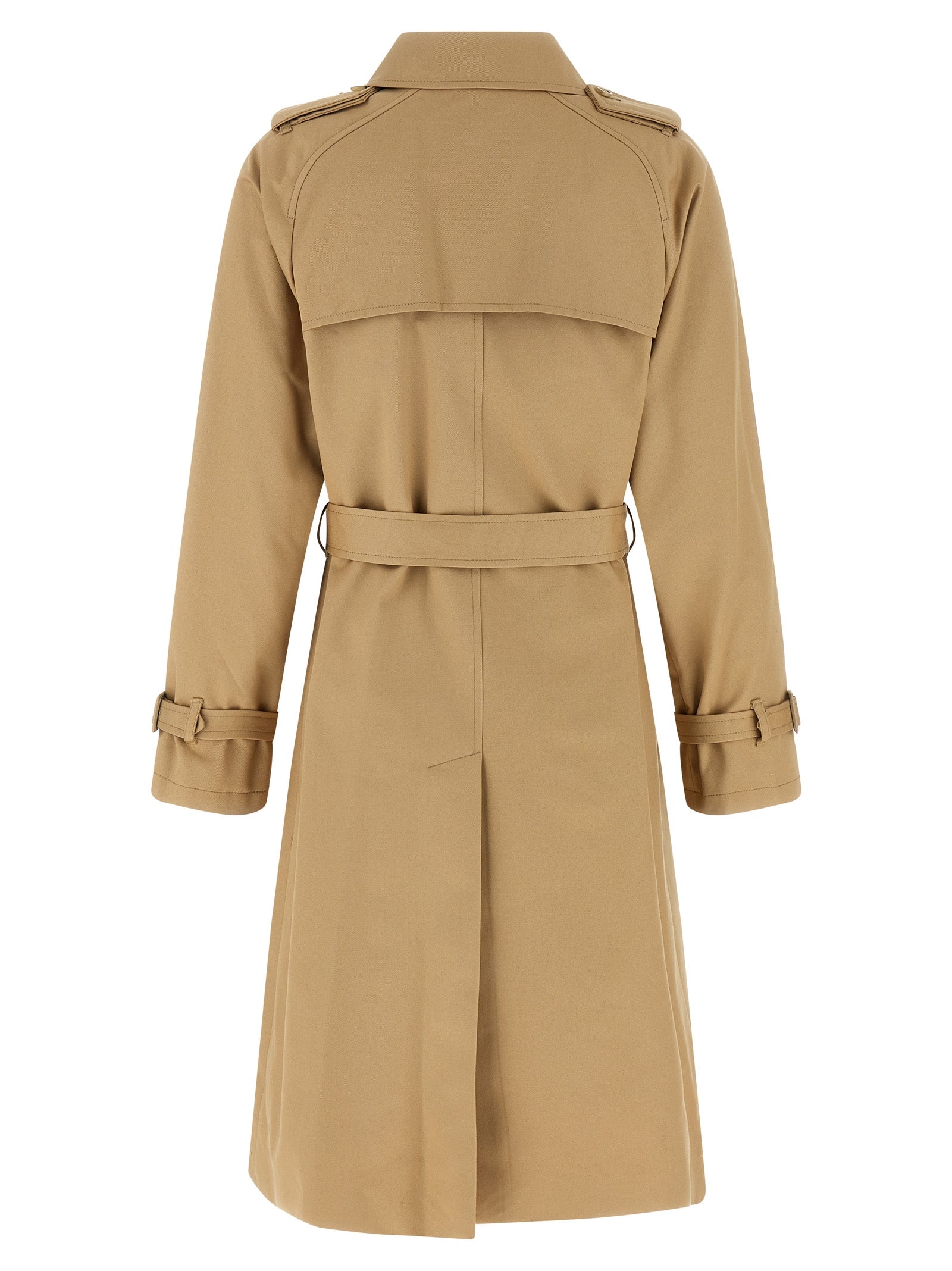 Greta Trench Coat Beige Cotton Coats