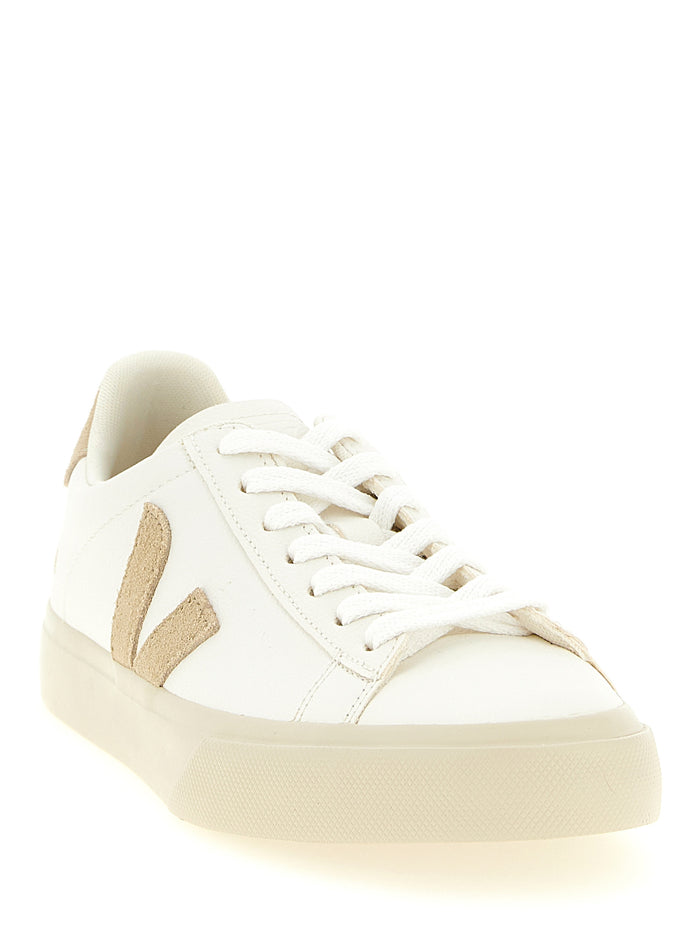 Campo sneakers Beige Calfskin Leather (bos Taurus)