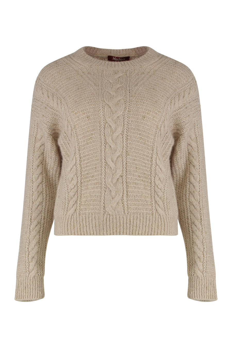 Boxy Sweater Crasso Beige Polyamide