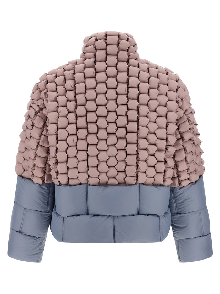 3D down jacket Multicolor Nylon Jacket, Parka, Casual
