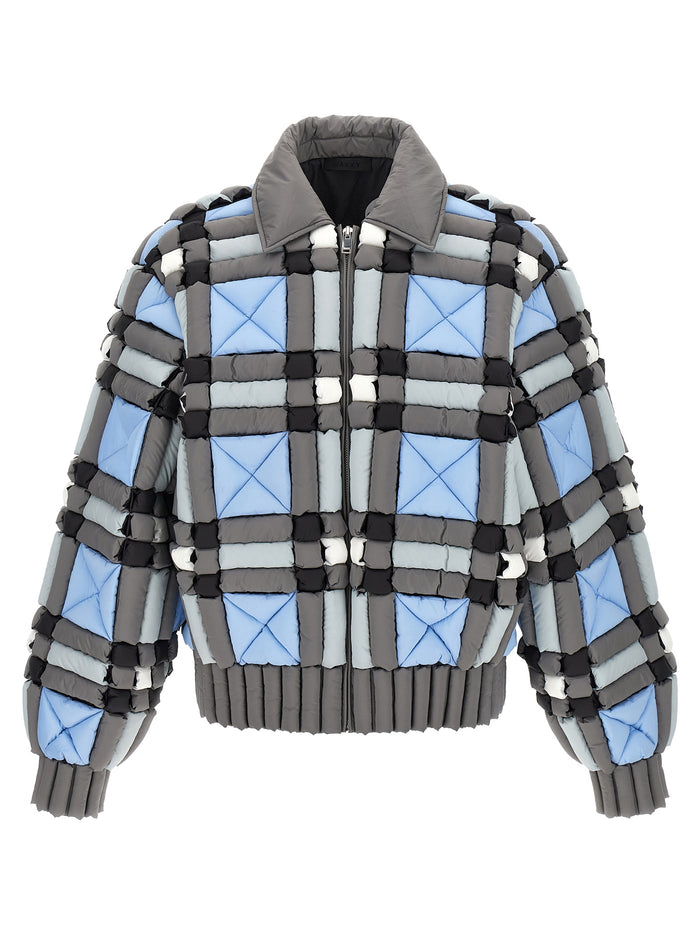 3D down jacket Multicolor Nylon Jacket, Parka, Casual