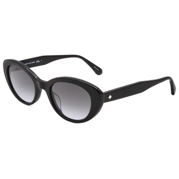 Kate Spade Womens 51 Mm Black Sunglasses Crystal-S-807-51 One Color