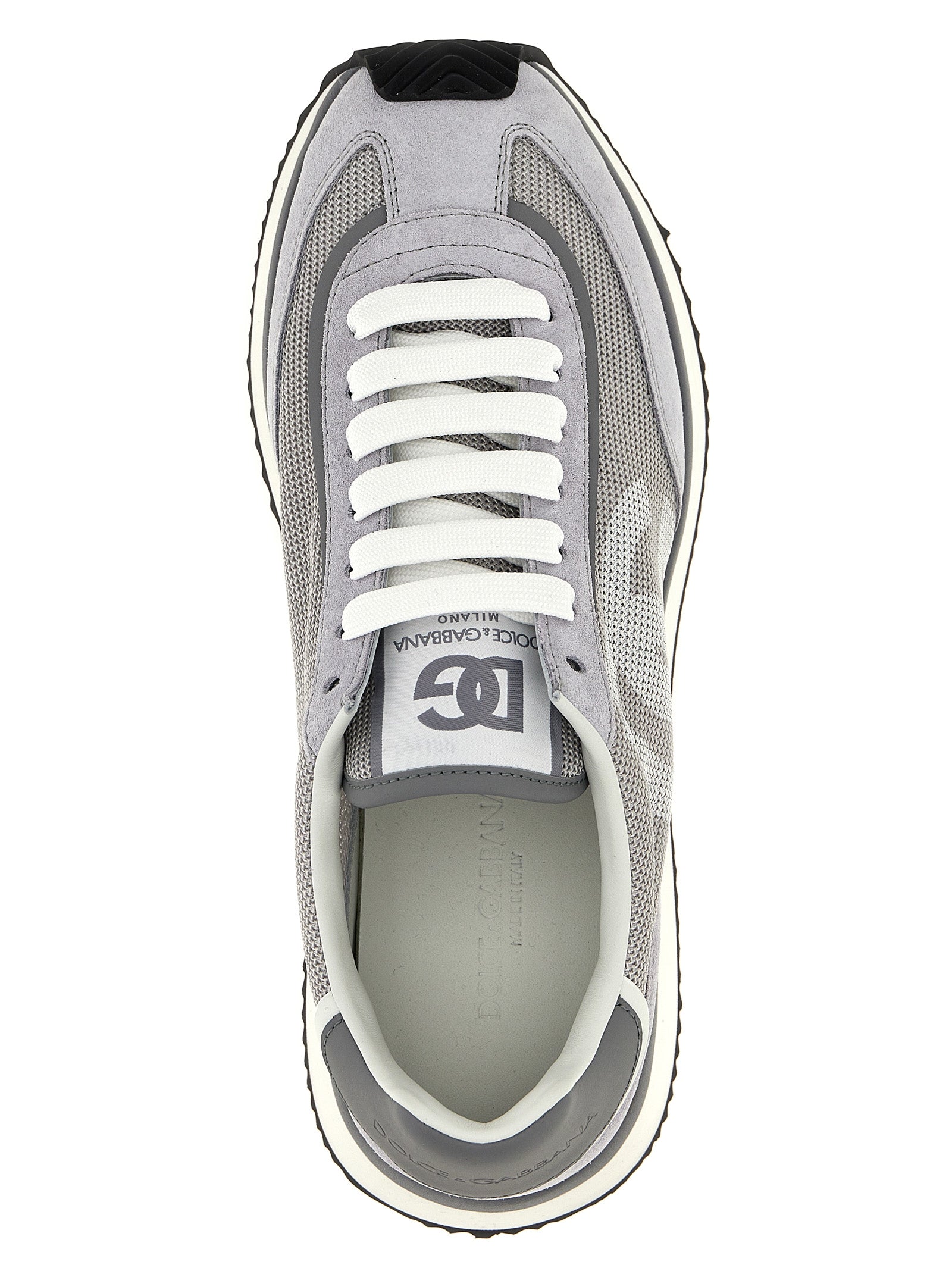 DG Cuschion sneakers Gray Calf Leather Polyester