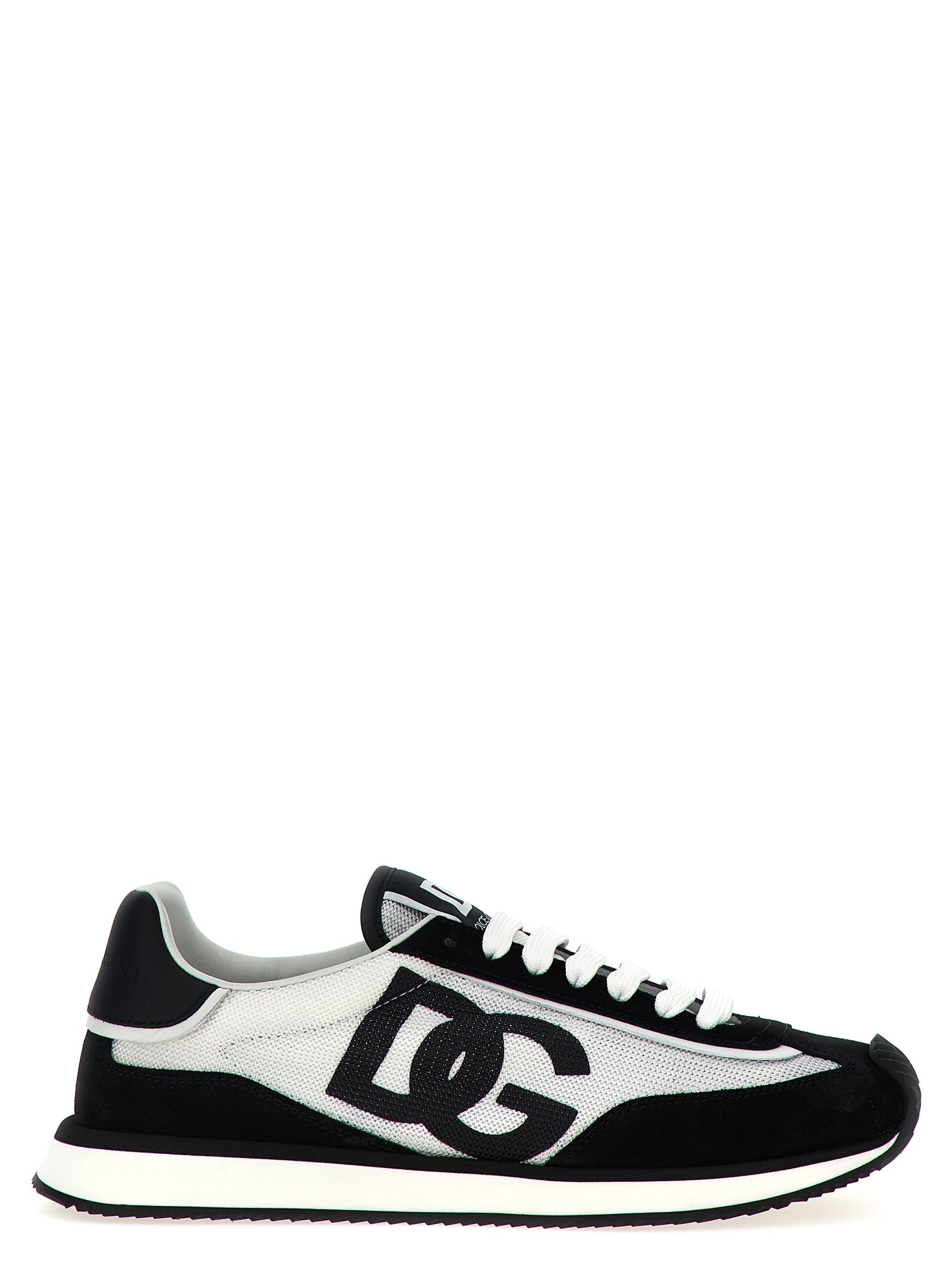 DG Cushion sneakers White/black Calf Leather Polyester