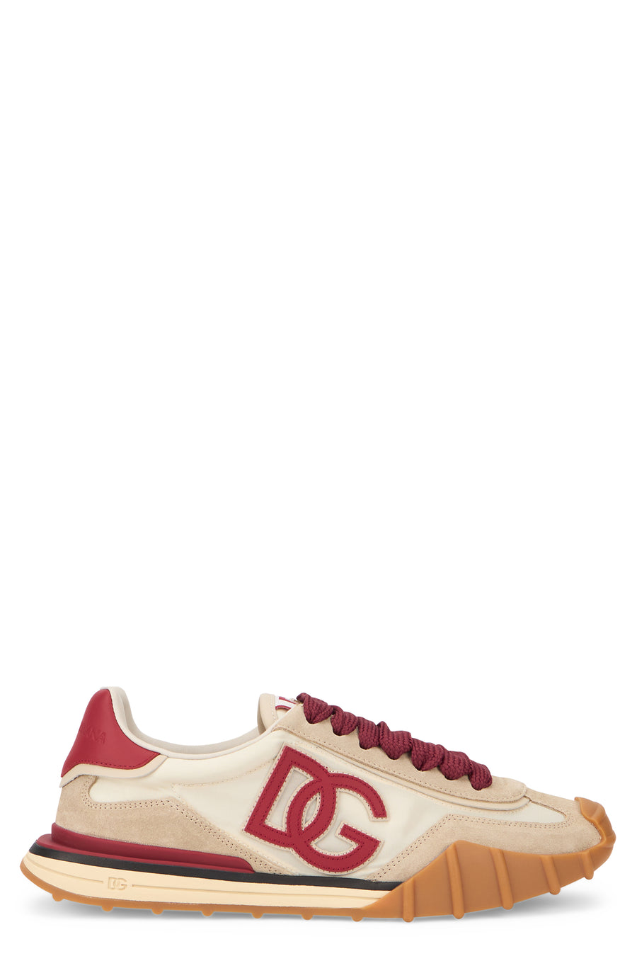 Sneakers Dg Cushion Beige Suede Polyamide Trainers