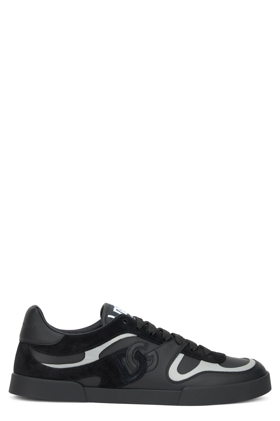 Trainers With Logo Black Calfskin