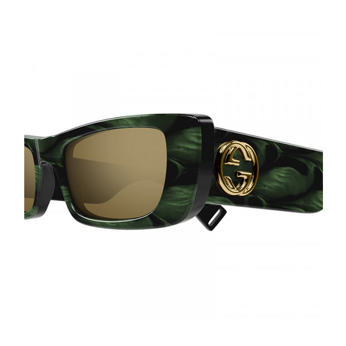 GG0516S 014 Verde Acetate Occhiali Sole