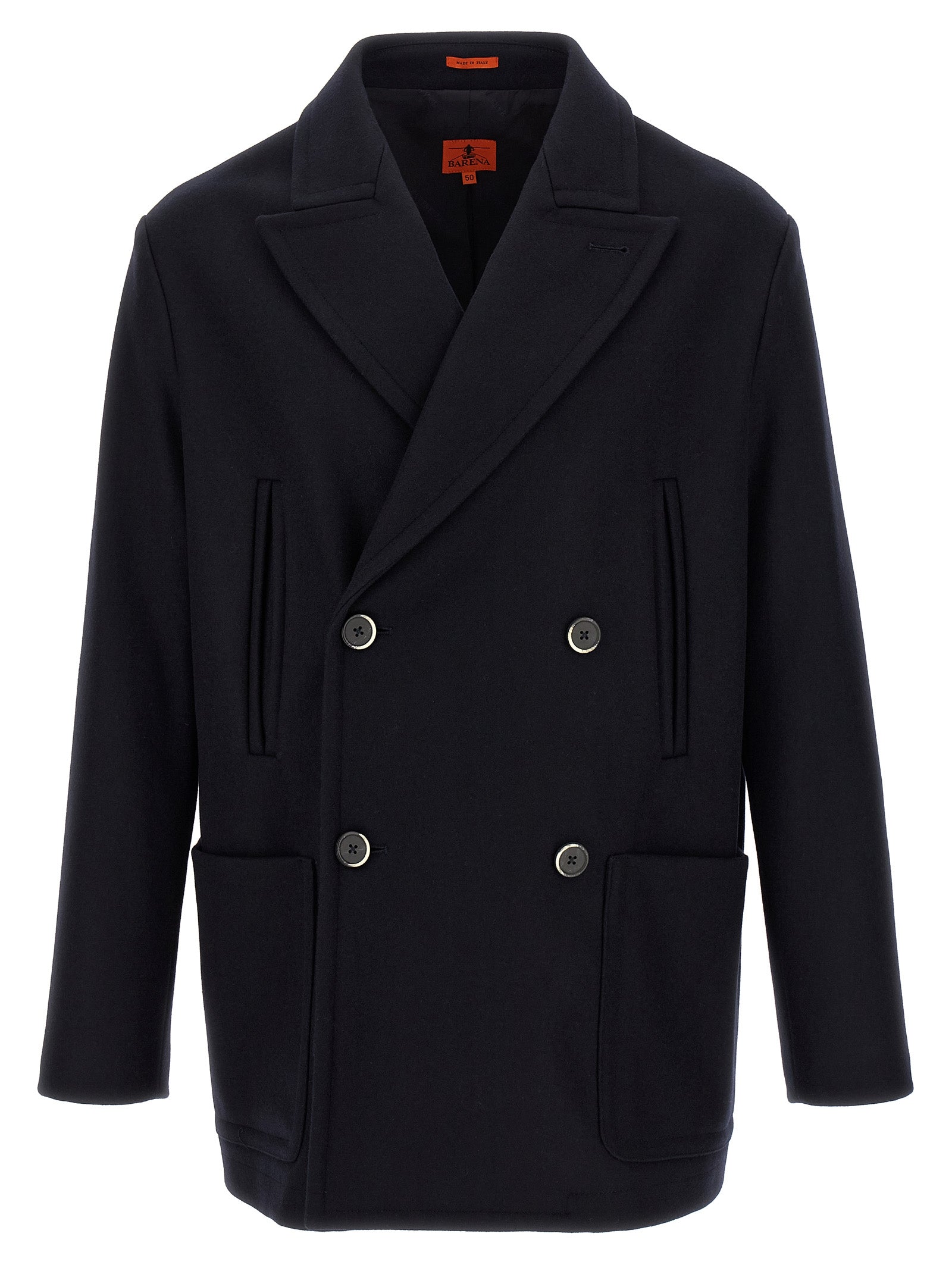 Dosio coat Blue Wool Coats, Trench