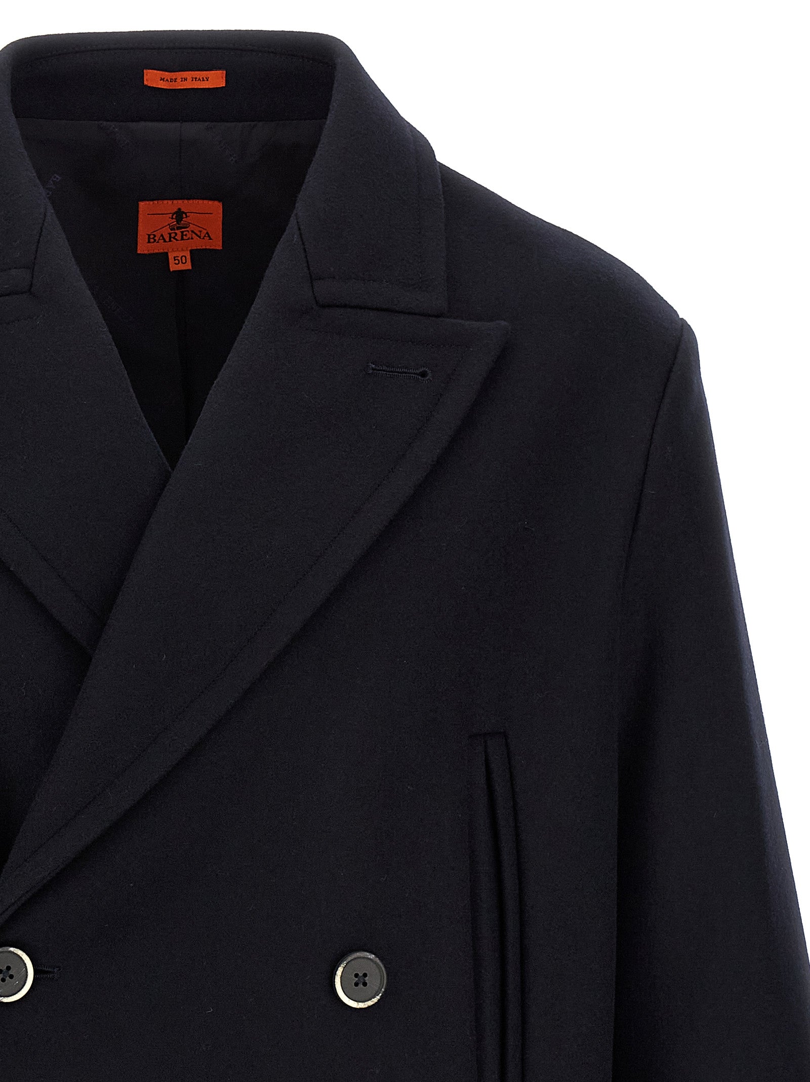 Dosio coat Blue Wool Coats, Trench