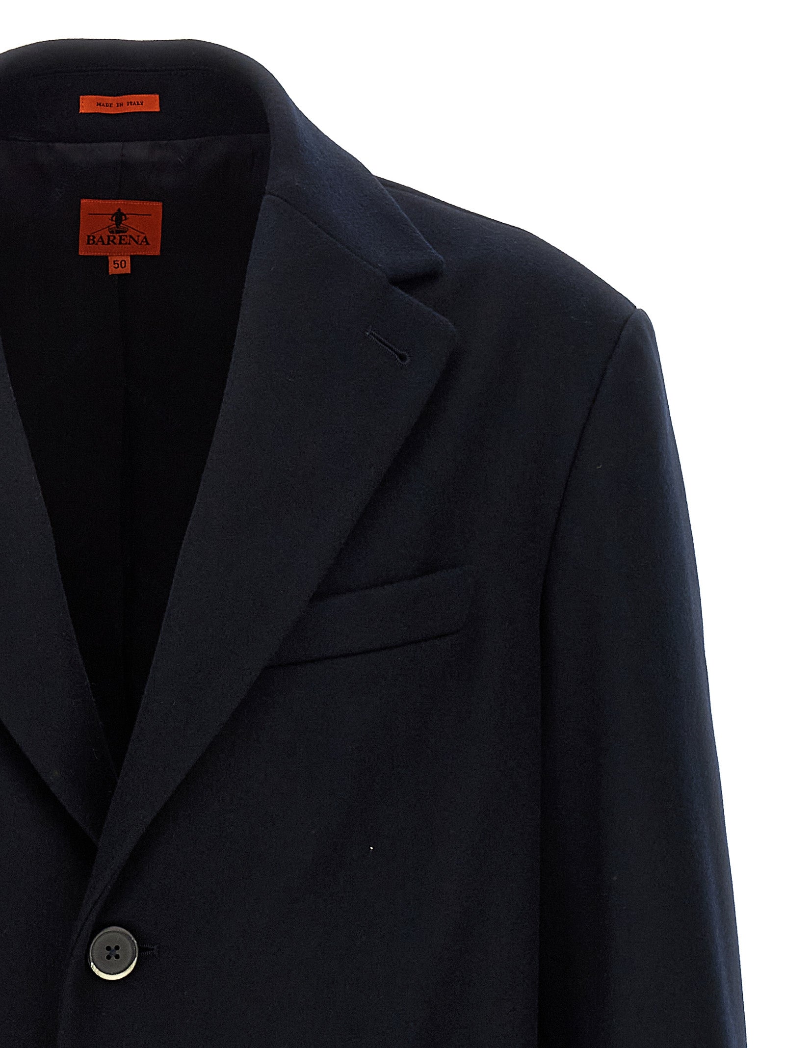 Baron coat Blue Wool Coats, Trench