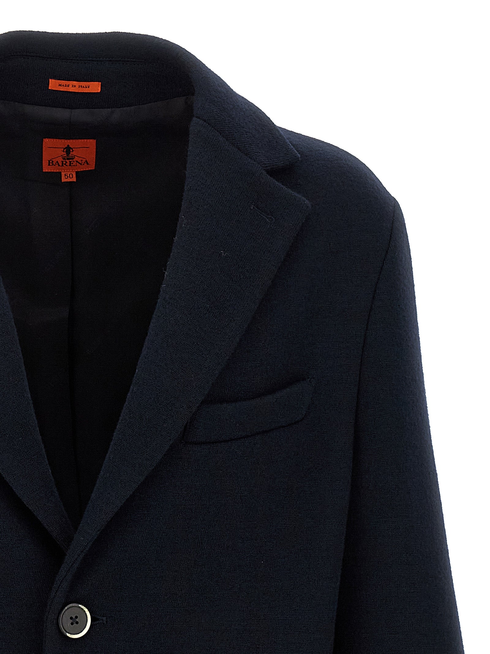 Baron coat Black Virgin Wool Polyamide Coats, Trench