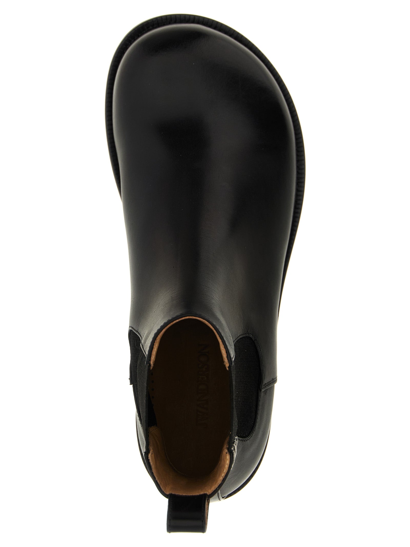 Chelsea Loafer ankle boots Black Calfskin Leather (bos Taurus) Boots