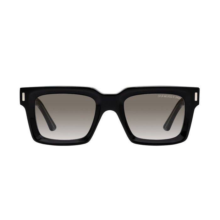 Cutler And Gross 1386 01 Nero Acetate Occhiali Sole