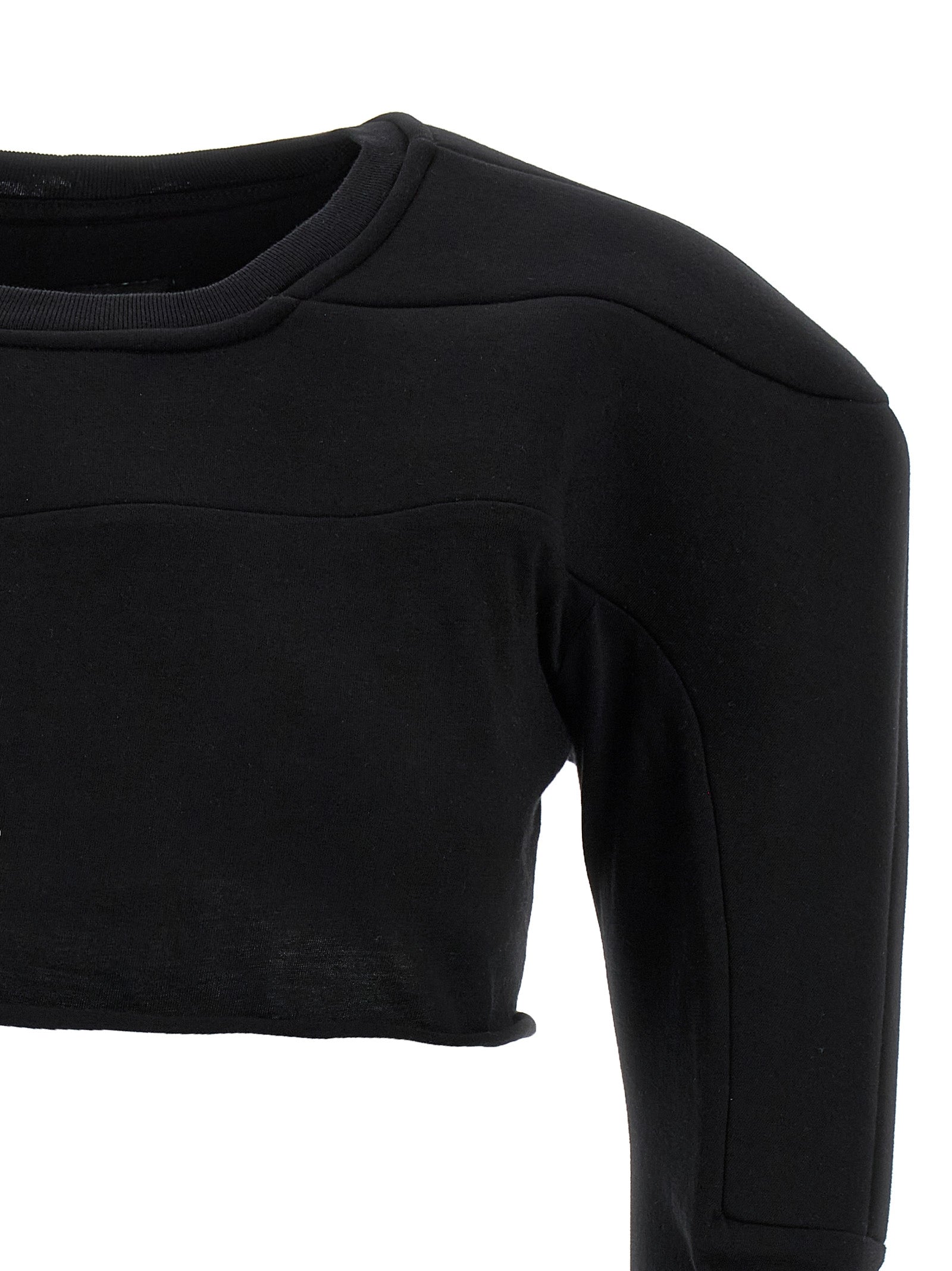 Champion x Rick Owens sweater Black Cotton Sweater, Cardigans