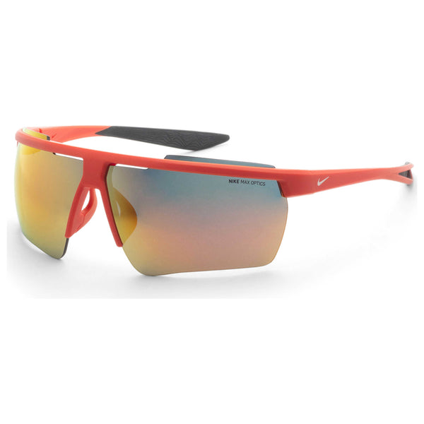 Nike Mens Windshield 75 Mm White Team Orange Sunglasses Cw1287-891-75 One Color