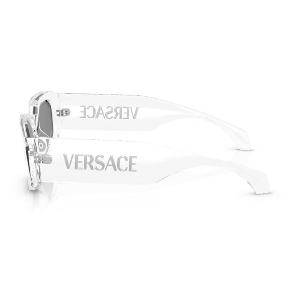 Versace 0VE4489U Signature 148-8V Trasparente Acetate Occhiali Da Sole