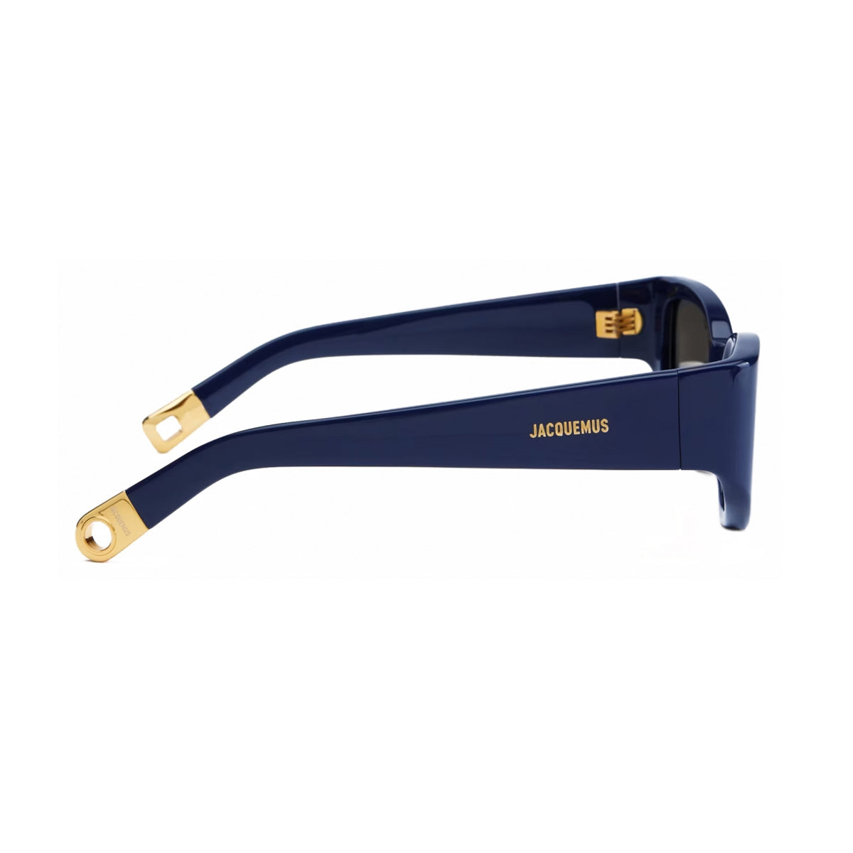 Jacquemus Les lunettes JAC5 Gala linea Sculptures C4 Navy Blu Acetate Occhiali Da Sole