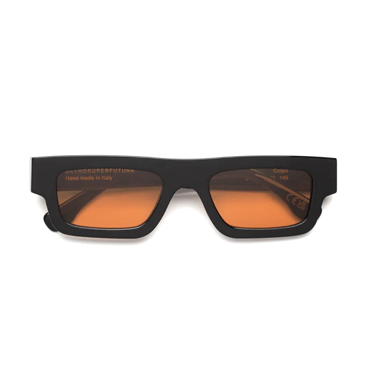 Colpo Refined Nero Acetate Occhiali Sole