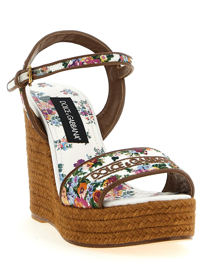 Lolita sandals Multicolor Polyamide Lh Cotton Wedges