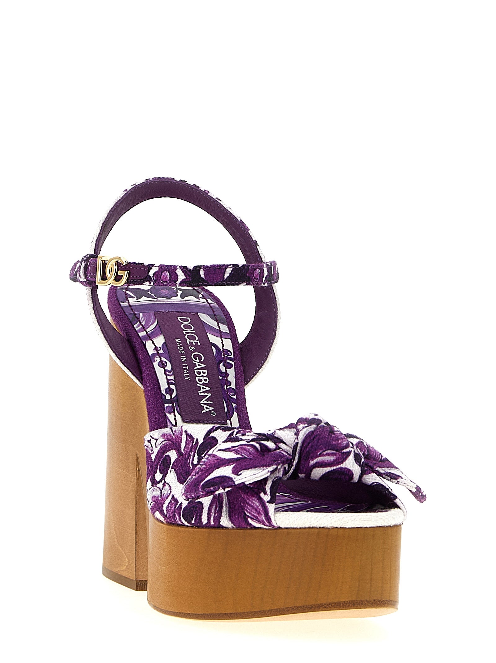 Maiolica sandals Purple