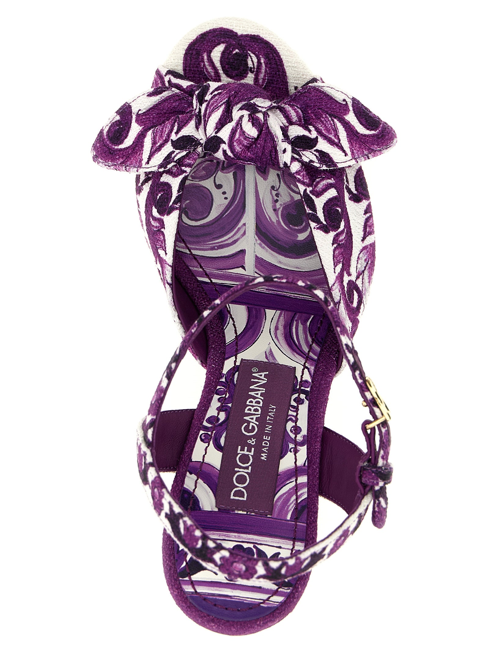 Maiolica sandals Purple