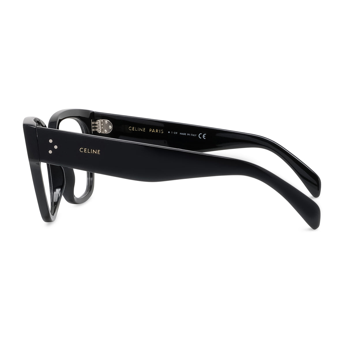 Celine CL50066I 3 Dots 001 Black Nero Acetate Occhiali Da Vista