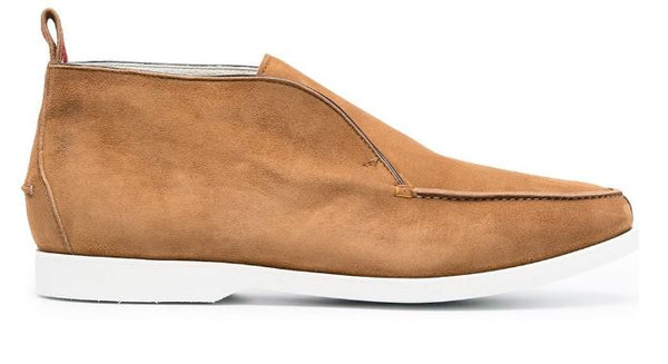 Kiton Outer: Goatskin 100% boot in tan