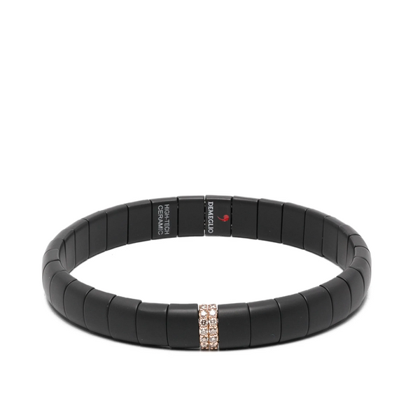 Roberto Demeglio 18kt Rose Gold bracelet in black