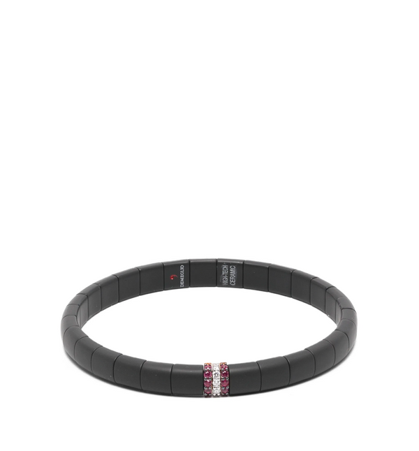 Roberto Demeglio 18kt Rose Gold bracelet in black