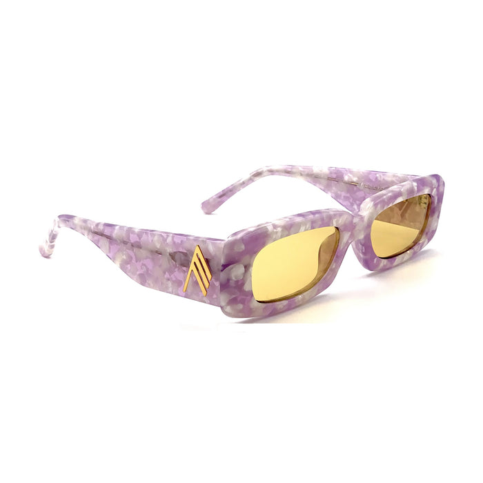 The Attico Mini Marfa Viola Occhiali Sole