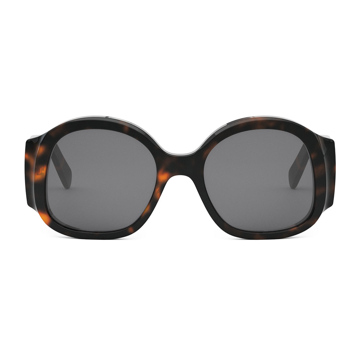 CELINE CL40305U Maxi Triomphe 52A Dark Havana Marrone Acetate Occhiali Da Sole