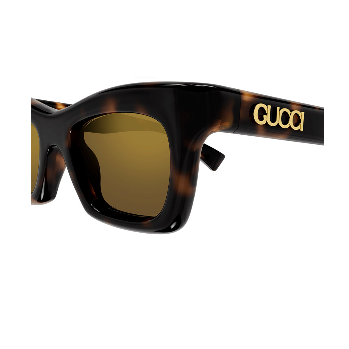 GG1773S Gucci Lido 015 Havana Marrone Recycled Acetate Occhiali Sole