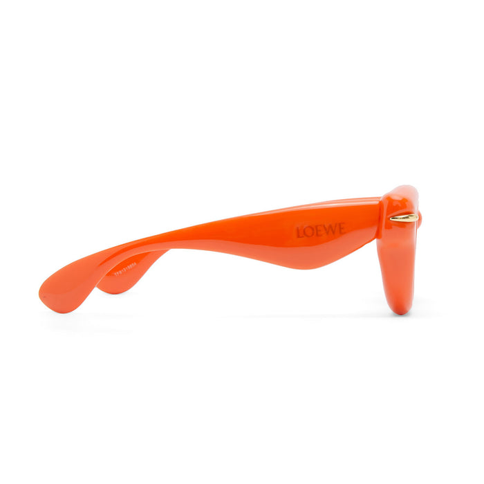 LW40118I INFLATED 42e Orange Arancione Nylon Occhiali Sole