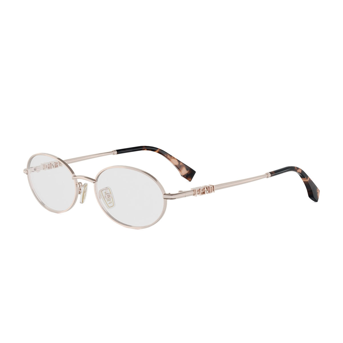 Fendi FE50140U Fendigraphy 028 Oro Rosa Metal Occhiali Da Vista