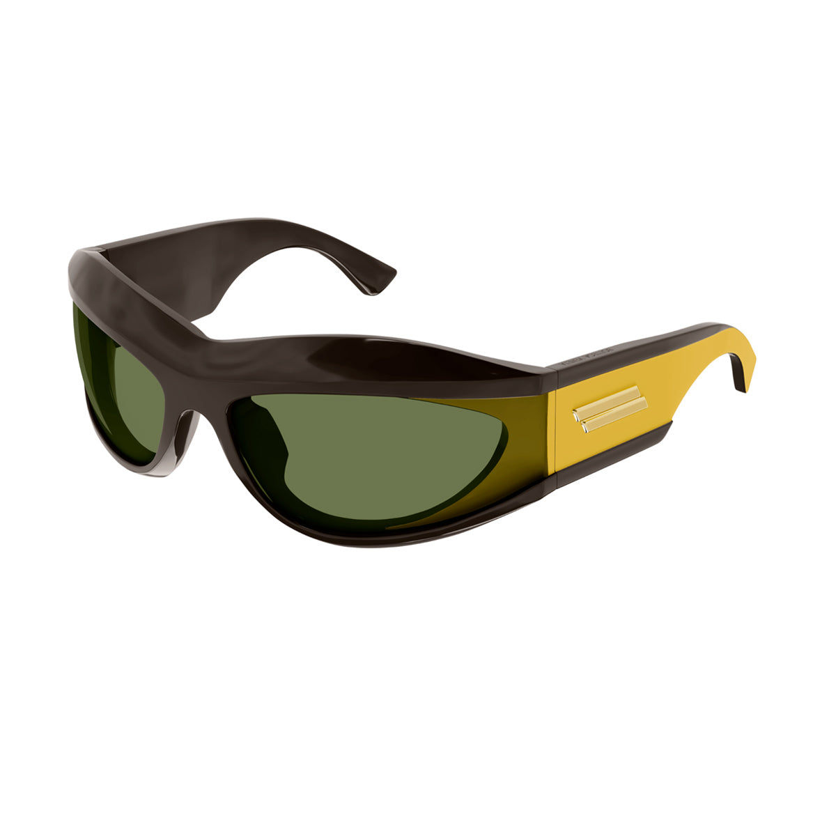 BV1244S LINE UNAPOLOGETIC 002 brown green Marrone Injected Acetate Occhiali Da Sole