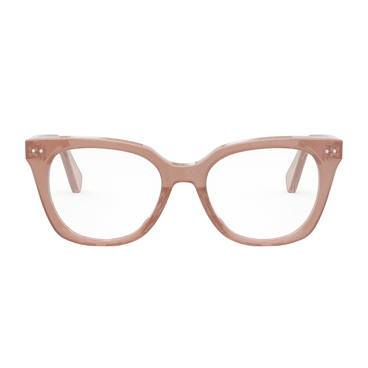 Celine CL50116I Thin 074 Rose Silver Glitter Rosa Acetate Occhiali Da Vista