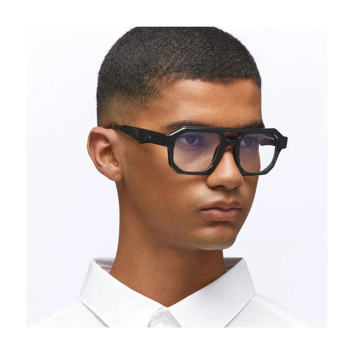 Maske K33 BKN Nero Acetate Occhiali Sole