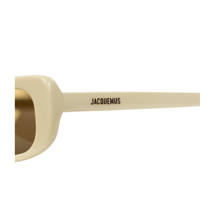 Jacquemus Les lunettes Capri JAC55 Linea La Casa C4 Beige Acetate Occhiali Sole