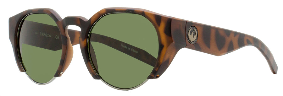 Dragon Compass Plant-based resin sunglasses in brown