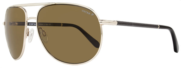 Corsa Marko Metal/Carbon Fiber sunglasses in gold