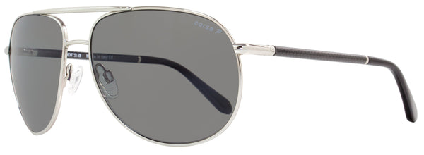 Corsa Marko Metal/Carbon Fiber sunglasses in silver
