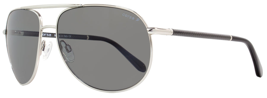 Corsa Marko Metal/Carbon Fiber sunglasses in silver